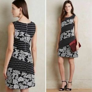 Anthropologie Maeve Effemy Pattern Knit Dress